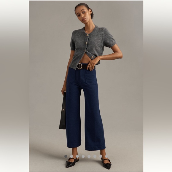 Maeve Pants - NWT The Colette Brushed Knit Crop
Wide-Leg Pants by Maeve